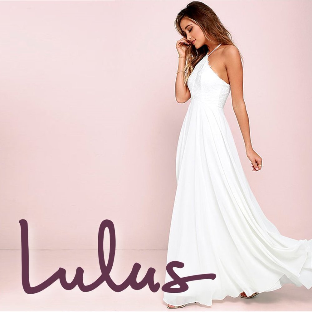 LULU'S Everlasting Enchantment Maxi Dress